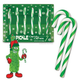 Illustration for article titled Pickle-Flavored Candy Canes Are the Newest Gross Novelty Treat